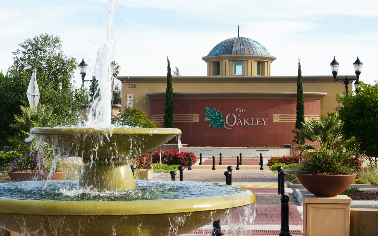 City Hall in Oakley, California, a civic building representing local government and community governance